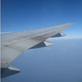 beginning a journey - view through my aeroplane window